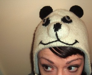 Cordelia in Panda Hat