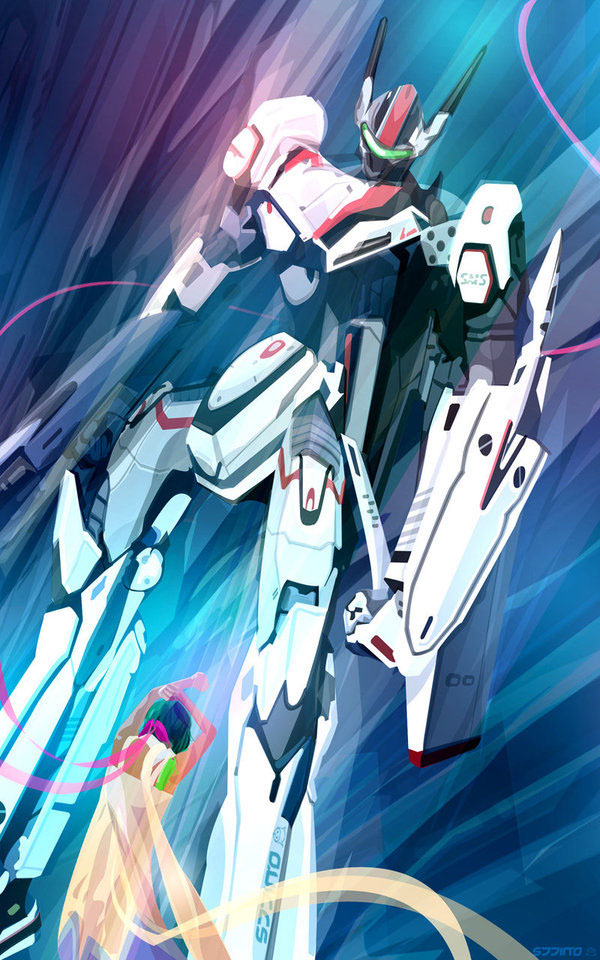 Alto Saotome's VF-25F Messiah.