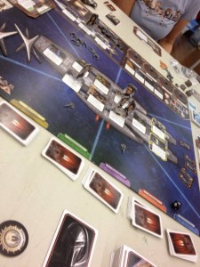 A game of Battlestar Galactica in progress. Photo by Andrew Stingel.